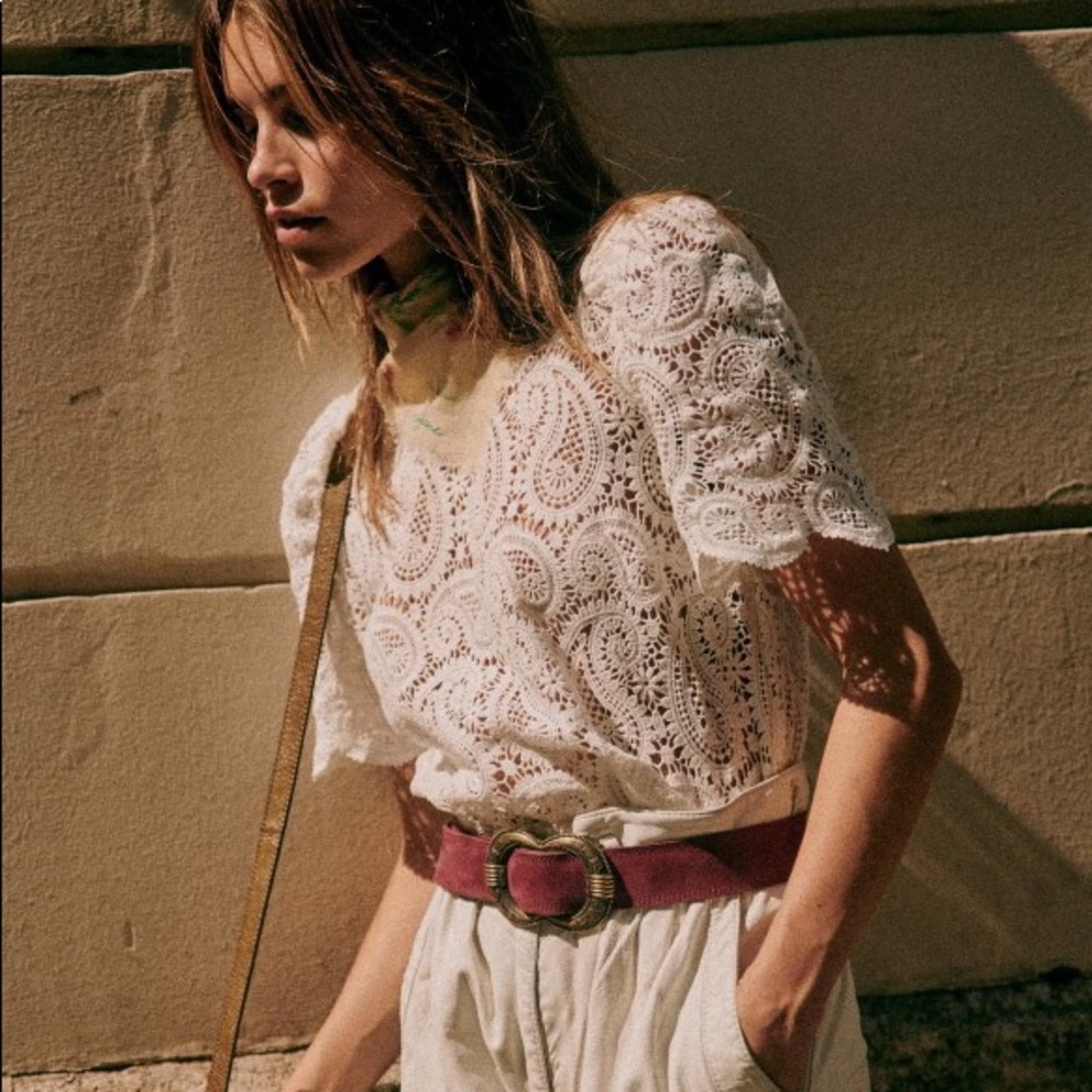 NWOT! Sézane Limona Blouse